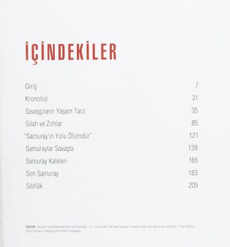 Samuraylar (Ciltli)