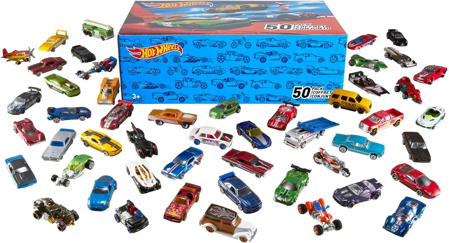 Hot Wheels Ellili Araba Seti, 3 yaş ve üzeri, V6697