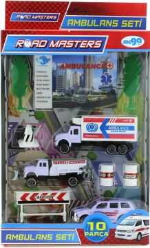 Mega brands Ağaçlı Metal Ambulans Seti Jp9103