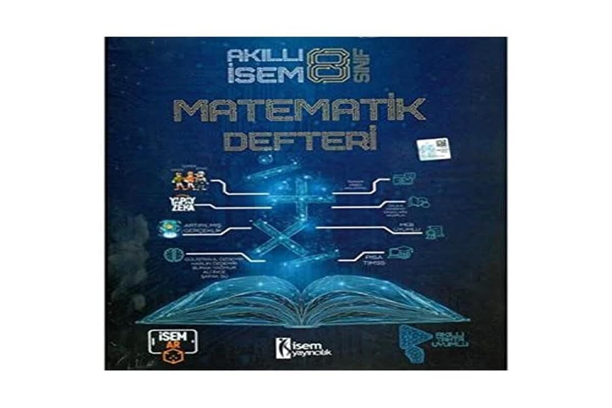 8. Sınıf Akıllı İsem Matematik Defteri