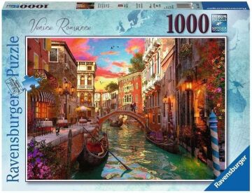 Ravensburger Puzzle, Venice Ramance, 1000 Parça