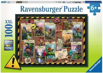Ravensburger Dinozorlar (108688) Puzzle 100 Parça