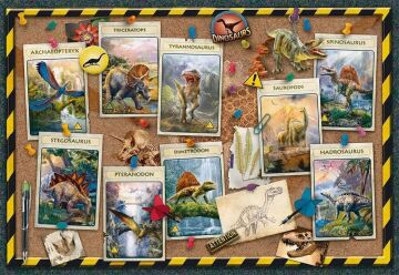 Ravensburger Dinozorlar (108688) Puzzle 100 Parça