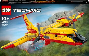 LEGO Technic İtfaiye Uçağı 42152-10 Yaş ve Üzeri Çocuklar İçin Model Uçak Projesi İçeren Yaratıcı Oyuncak Yapım Seti (1134 Parça)