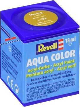 Revell - Su Bazlı Maket Boyası Pirinç Metalik 8 Ml (36192)