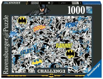 Ravensburger Yapboz 16513 - Batman Challenge - 14 yaşından büyük çocuklar ve yetişkinler için 1000 parça yapboz