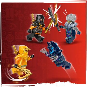 LEGO NINJAGO Arin’in Ninja Arazi Buggy Arabası 71811-7 Yaş ve Üzeri Çocuklar için 3 Ninja Minifigürü İçeren Yaratıcı Oyuncak Yapım Seti (267 Parça) NINJAGO Arinin Ninja Arazi Buggy Arabası 71811