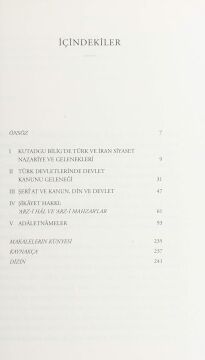 Osmanlı'da Devlet, Hukuk ve Adalet