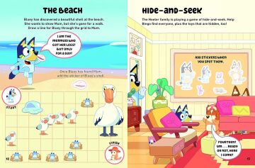 Bluey: Meet Bluey! Sticker Activity Book