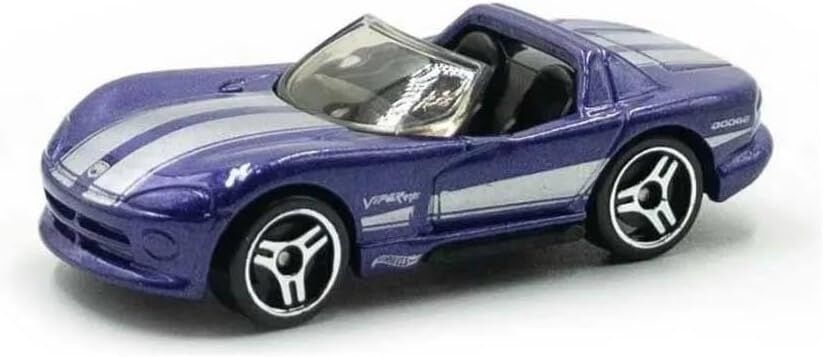 Hot Wheels - Dodge Viper RT/10 - HW Roadsters 7/10 - HKK11 - Short Card - mor - Mattel 2023