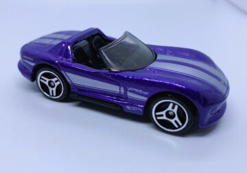 Hot Wheels - Dodge Viper RT/10 - HW Roadsters 7/10 - HKK11 - Short Card - mor - Mattel 2023