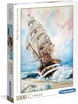 Clementoni - 1000 Parça High Quality Collection Yetişkin Puzzle - Amerigo Vespucci