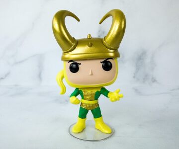 Funko Pop Marvel Collector Corps 80 Yıl LOKI İlk Görünüm Özel