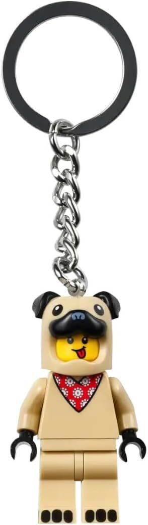 Lego 854158 French Bull Dog Guy Keyring