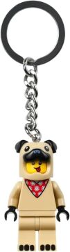 Lego 854158 French Bull Dog Guy Keyring