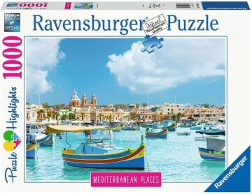 Ravensburger Puzzle, Malta, 1000 Parça