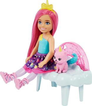 Barbie Dreamtopia Chelsea Oyun Alanı, 3 yaş ve üzeri, HLC27