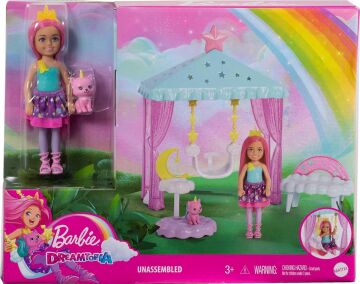 Barbie Dreamtopia Chelsea Oyun Alanı, 3 yaş ve üzeri, HLC27