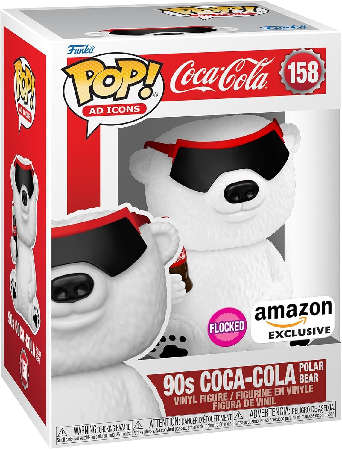 Funko 66347 Pop Flocked (Exc), çok renkli, tek boy