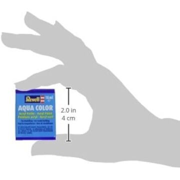 Revell - Su Bazlı Maket Boyası Gri Mat 18 Ml (36147)