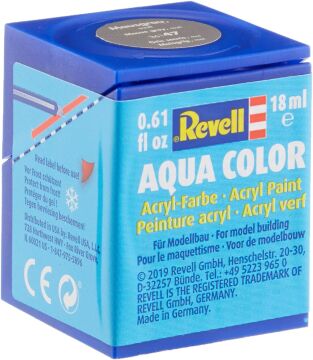 Revell - Su Bazlı Maket Boyası Gri Mat 18 Ml (36147)