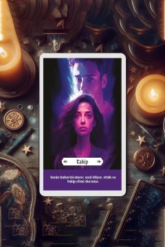 Pia Tarot Kehanet Destesi, Açıklamalı 47 Kart Kutulu Set