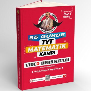 55 Günde TYT Matematik Kampı Video Ders Kitabı