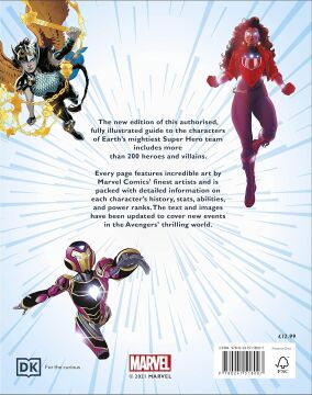 Marvel Avengers The Ultimate Character Guide New Edition (Kapak değişebilir)