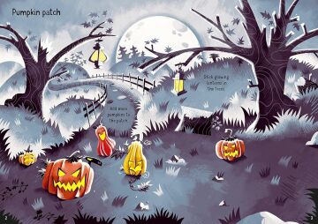 Sparkly Halloween Sticker Book: A Halloween Book for Kids