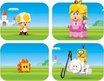 LEGO Super Mario İnteraktif LEGO Peach ile Maceralar 71441 - - 6 Yaş ve Üzeri Çocuklar için Koleksiyonluk Yaratıcı Oyuncak Yapım Seti (208 Parça)