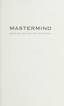 Mastermind Sherlock Holmes Gibi Düşünmek