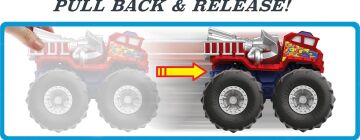 Hot Wheels Monster Trucks 1:43 Sür Bırak Arabalar 5 ALARM Hotwheels Monster Truck Araba GVK41