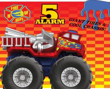 Hot Wheels Monster Trucks 1:43 Sür Bırak Arabalar 5 ALARM Hotwheels Monster Truck Araba GVK41