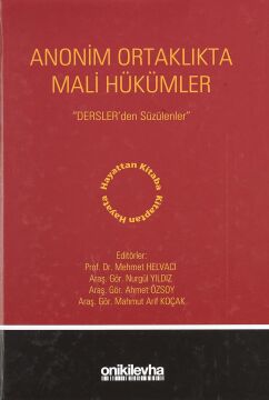 Anonim Ortaklıkta Mali Hükümler: Dersler'den Süzülenler