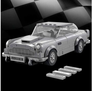 LEGO® Speed Champions 007 Aston Martin DB5 76911-8 Yaş ve Üzeri Çocuklar ve Araba Tutkunları için James Bond™ Modeli Oyuncak Yapım Seti (298 Parça)