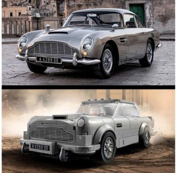 LEGO® Speed Champions 007 Aston Martin DB5 76911-8 Yaş ve Üzeri Çocuklar ve Araba Tutkunları için James Bond™ Modeli Oyuncak Yapım Seti (298 Parça)