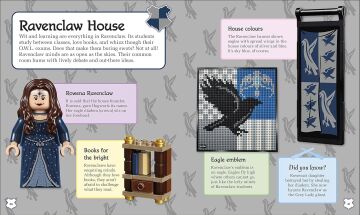 LEGO Harry Potter A Spellbinding Guide to Hogwarts Houses: With Exclusive Percy Weasley Minifigure