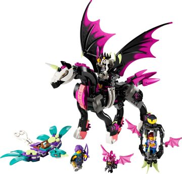 LEGO® DREAMZzz™ Uçan At Pegasus 71457-8 Yaş ve Üzeri Macera Sever Çocuklar için 2 Farklı Yapım Seçeneği Sunan Yaratıcı Oyuncak Yapım Seti (482 Parça)