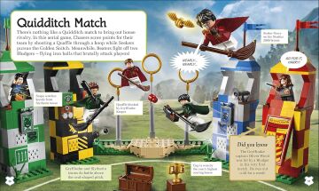 LEGO Harry Potter A Spellbinding Guide to Hogwarts Houses: With Exclusive Percy Weasley Minifigure