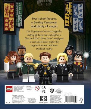 LEGO Harry Potter A Spellbinding Guide to Hogwarts Houses: With Exclusive Percy Weasley Minifigure
