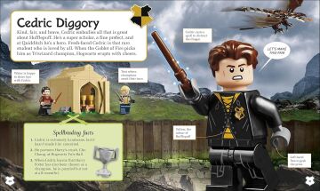 LEGO Harry Potter A Spellbinding Guide to Hogwarts Houses: With Exclusive Percy Weasley Minifigure