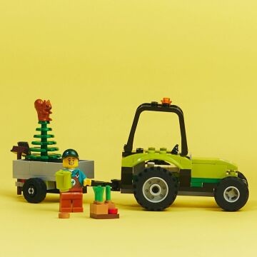 LEGO® City Park Traktörü 60390-5 Yaş ve Üzeri Çocuklar için Oyuncak Yapım Seti (86 Parça)