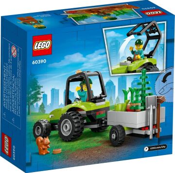 LEGO® City Park Traktörü 60390-5 Yaş ve Üzeri Çocuklar için Oyuncak Yapım Seti (86 Parça)