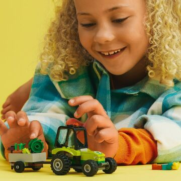 LEGO® City Park Traktörü 60390-5 Yaş ve Üzeri Çocuklar için Oyuncak Yapım Seti (86 Parça)