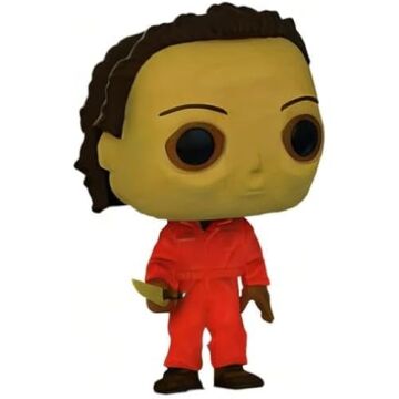 Özel Funko POP! DVD Kapağı: Cadılar Bayramı Michael Myers Karanlıkta Parlıyor Vinil Figür, Çok Renkli