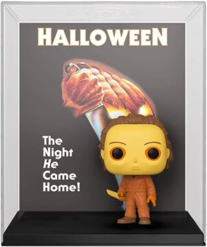 Özel Funko POP! DVD Kapağı: Cadılar Bayramı Michael Myers Karanlıkta Parlıyor Vinil Figür, Çok Renkli
