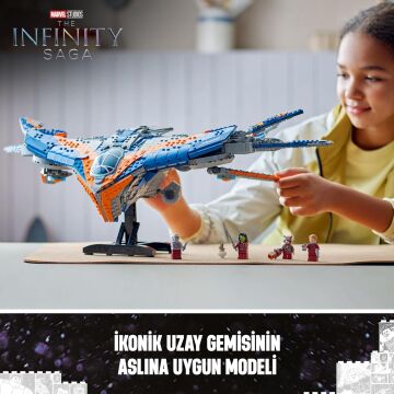 LEGO Marvel Galaksinin Koruyucuları: Milano 76286 – 12 Yaş ve Üzeri Süper Kahraman Sevenler İçin İnşa Edilebilen Uzay Gemisi Modeli İçeren Yaratıcı Yapım Seti (2090 Parça)