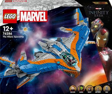 LEGO Marvel Galaksinin Koruyucuları: Milano 76286 – 12 Yaş ve Üzeri Süper Kahraman Sevenler İçin İnşa Edilebilen Uzay Gemisi Modeli İçeren Yaratıcı Yapım Seti (2090 Parça)