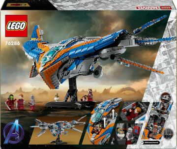LEGO Marvel Galaksinin Koruyucuları: Milano 76286 – 12 Yaş ve Üzeri Süper Kahraman Sevenler İçin İnşa Edilebilen Uzay Gemisi Modeli İçeren Yaratıcı Yapım Seti (2090 Parça)