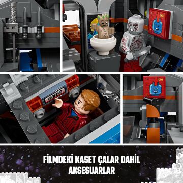 LEGO Marvel Galaksinin Koruyucuları: Milano 76286 – 12 Yaş ve Üzeri Süper Kahraman Sevenler İçin İnşa Edilebilen Uzay Gemisi Modeli İçeren Yaratıcı Yapım Seti (2090 Parça)